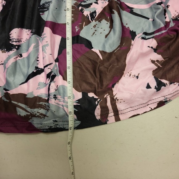 R&B Collection Maxi‎ Dress XL Floral Print Long Sleeve Casual Womenswear - Picture 10 of 10